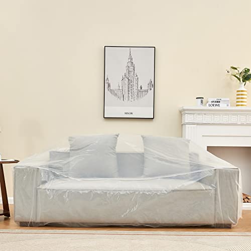 Heavy Duty Plastic Couch Sofa Cover