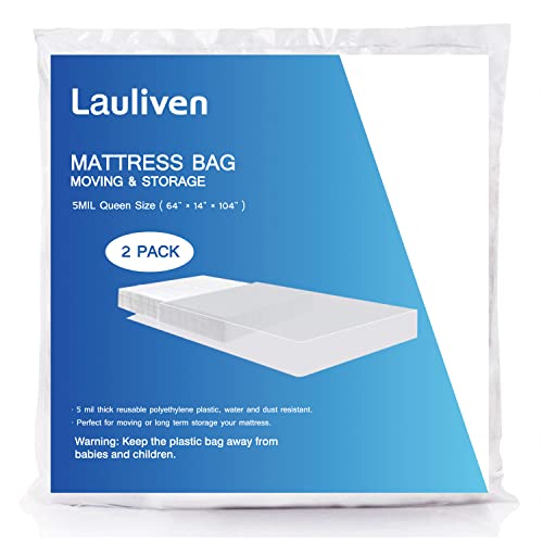 Heavy Duty Queen Size Mattress Bag - 2-Pack