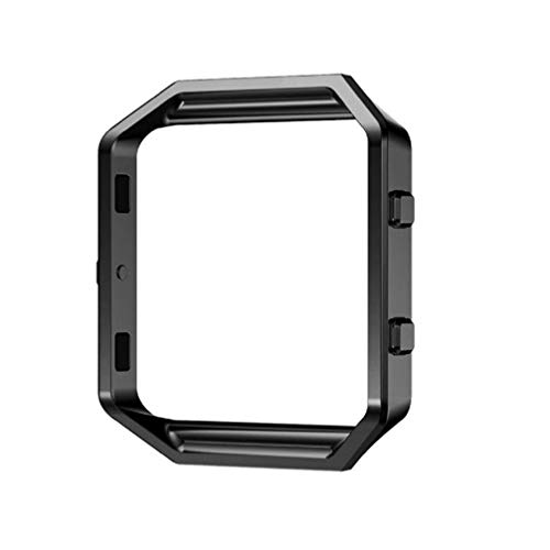 Hemobllo Fitbit Smartwatch Case - Stainless Steel Watch Frame