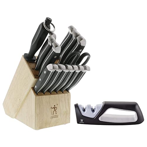 Henckels Statement 15-pc Knife Block Set with sharpener
