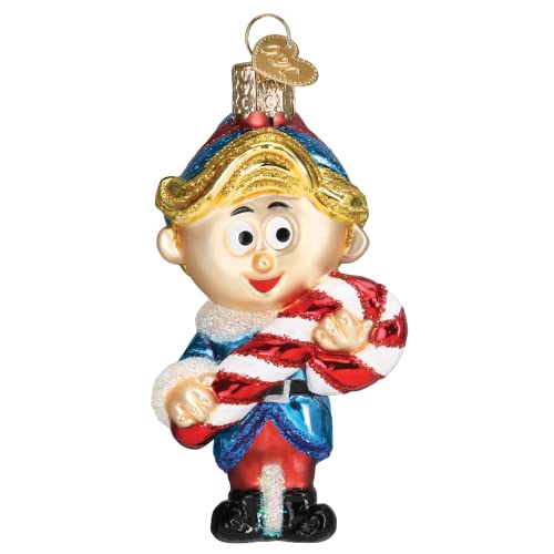 Hermey The Elf Glass Blown Ornament for Christmas Tree