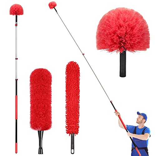High Reach Dusting Kit with Extension Pole