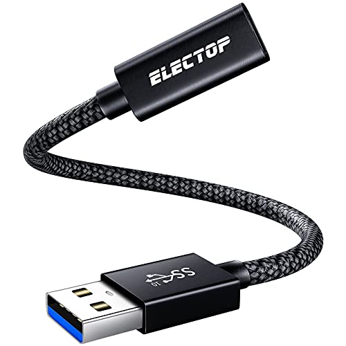 High-Speed USB C Female to USB Male Adapter Cable