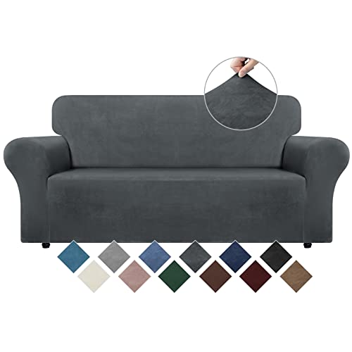 High Stretch Sofa Slipcovers - WEERRW Velvet Couch Cover