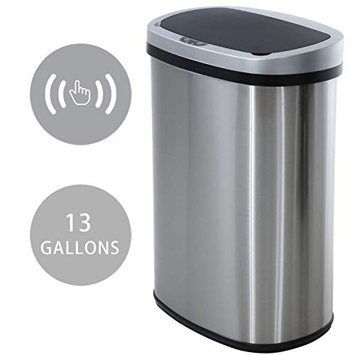 High-Tech Induction Trash Can
