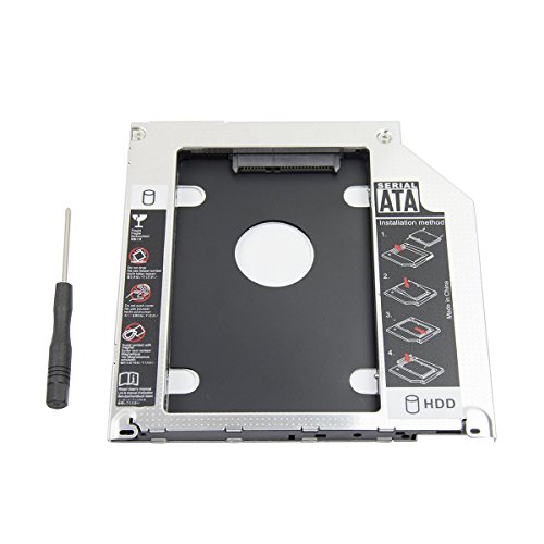 HIGHFINE 2nd 2.5'' SATA HDD SSD Hard Drive Adapter for Apple MacBook/MacBook Pro