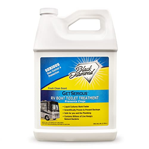 Highly Effective RV, Boat, Camper Chemical Toilet Holding Tank Treatment