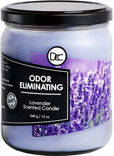 Highly Fragranced Lavender Odor Eliminating Candle