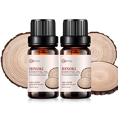 Hinoki Essential Oil - 100% Pure Organic Natural Plant