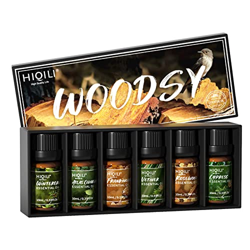 HIQILI Woodsy Essential Oil Set