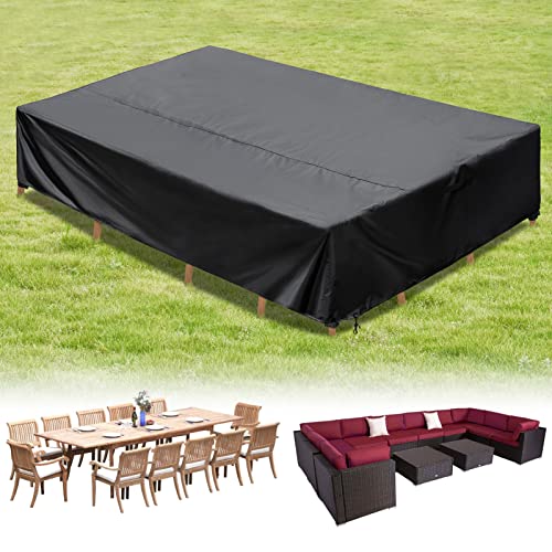 HIRALIY 137 Inch Patio Furniture Covers