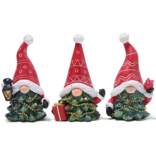 Hodao 3 PCS Christmas Gnomes Decorations