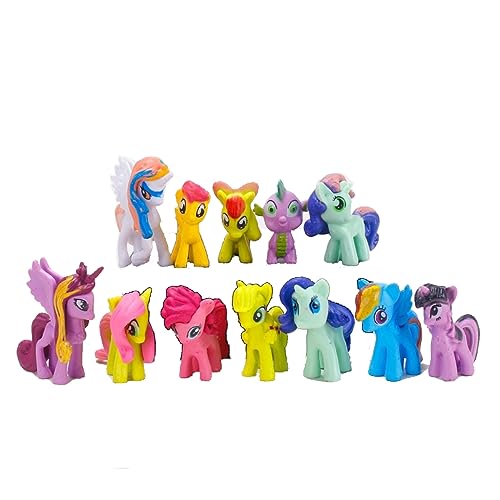 HODGON My Little Action Figures Pony Movie Collection Minifigure