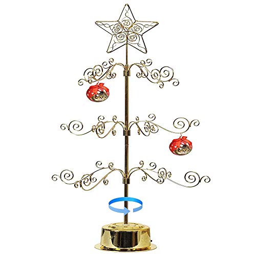 HOHIYA 24 Inch Metal Ornament Display Tree Stand