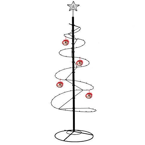 HOHIYA Metal Christmas Tree Ornament Display Stand