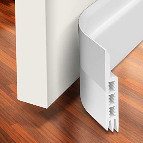 Holikme Door Draft Stopper Insulator Door Sweep Weather Stripping