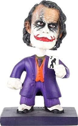 Hollywood Joker Heath Ledger Collectible Figurine + Car Decoration