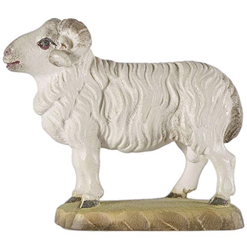 Holyart Ram Figurine, Val Gardena Model 12cm