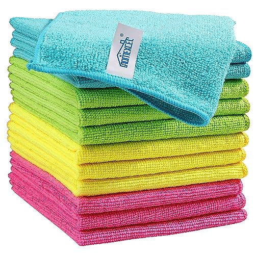 Dish Cloths for Kitchen Washing Dishes, Super Absorbent Dish Rags, Cotton Terry Cleaning Cloths Pack of 8 , 12x12 Inches, Size: 8pcs