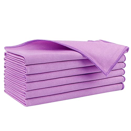 HOMEXCEL Microfiber Glass Cleaning Cloths