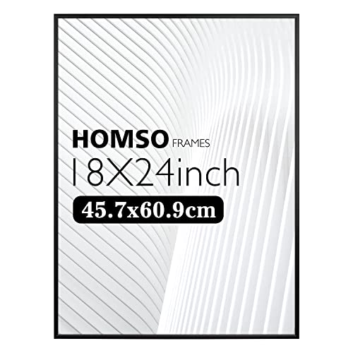 Homso 18x24 Black Poster Picture Frame