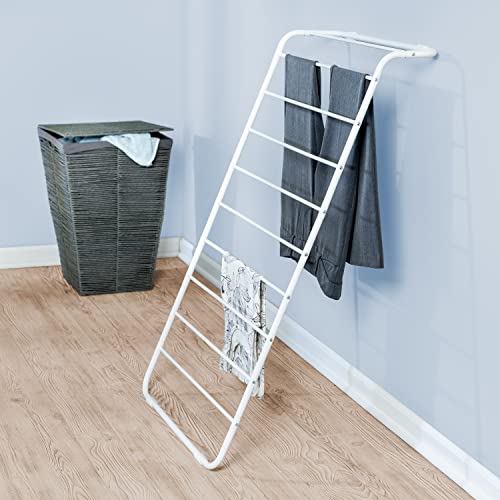 Honey-Can-Do Leaning Drying Rack White