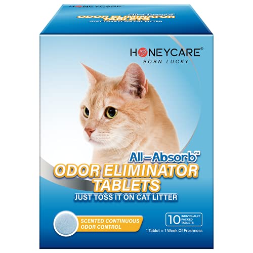 HONEY CARE Jasmine Fragrance Cat Litter Odor Eliminator Tablets