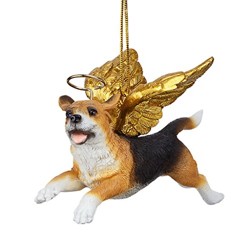 Honor The Pooch Beagle Holiday Angel Dog Ornaments