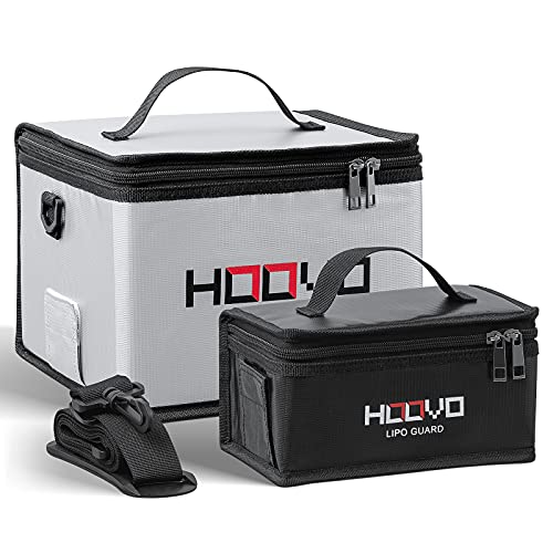 HOOVO Lipo Bag: Fireproof & Explosionproof Lipo Battery Safe Bag