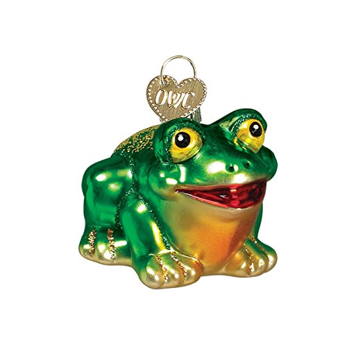 Hop-Along Frog Glass Blown Ornament