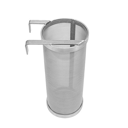 304 Stainless Steel Hop Spider Strainer Homebrew Beer Pellet Hop Filter 400 Micron Filtering For Brew