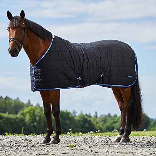 HORZE Anti-Slip Stable Horse Blanket - Dark Blue