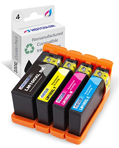 HOTCOLOR Compatible Lexmark 100XL Ink Cartridges