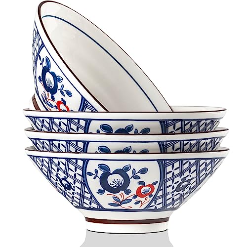 Houlu Japanese Ramen Bowls Set