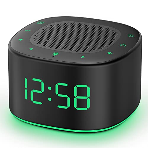 HOUSBAY Alarm Clock Radio with Bluetooth Speaker