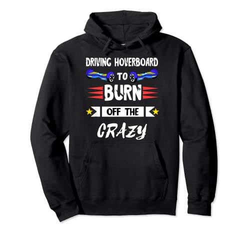 Hoverboard Driving Hoverboarding Pullover Hoodie