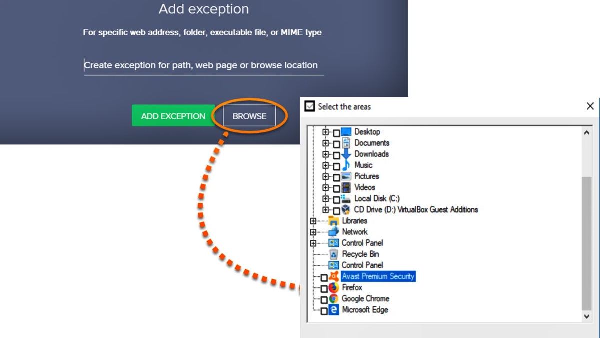 How To Add Exclusion In Avast Internet Security