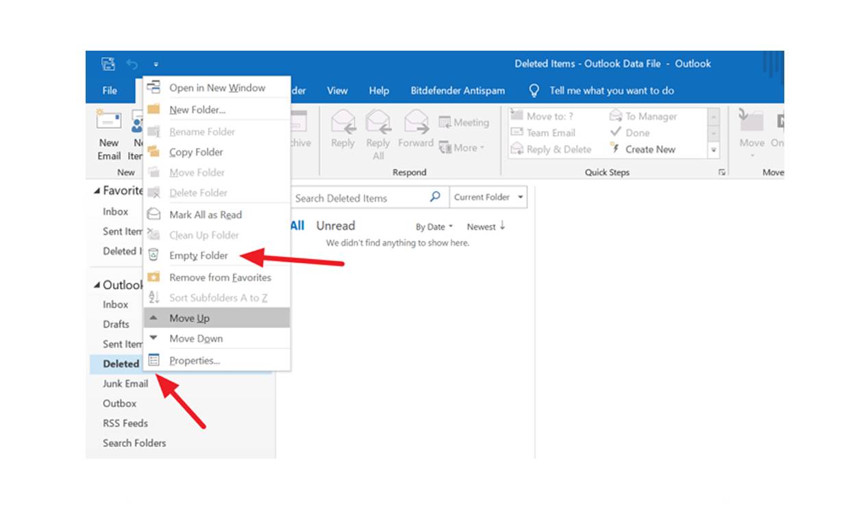 How To Delete A Folder In Outlook Mail At Outlook.com