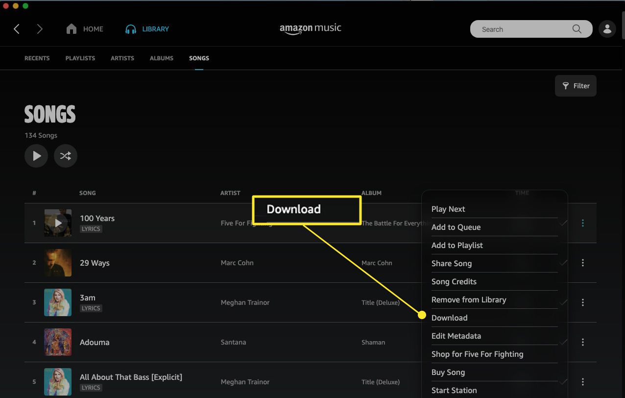How To Download Music From Amazon Music