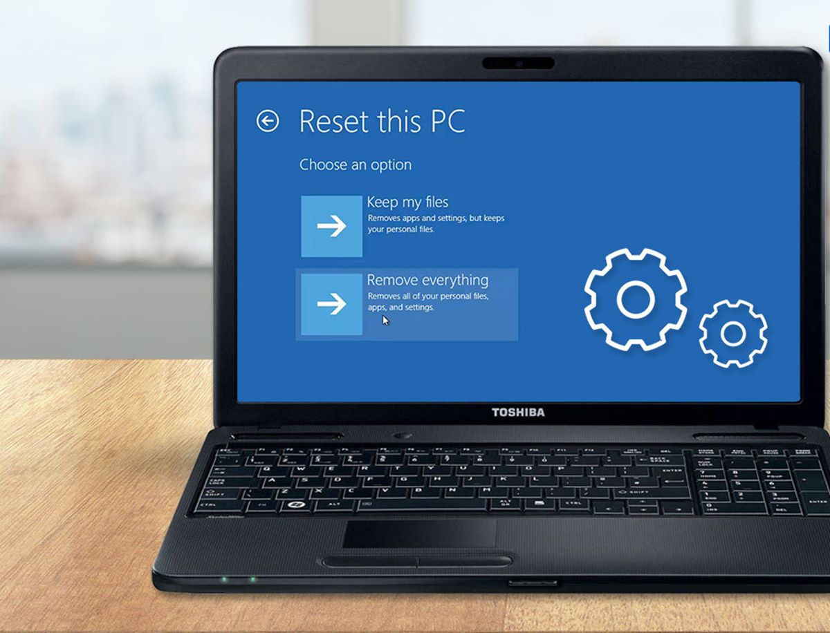 How To Factory Reset A Toshiba Laptop