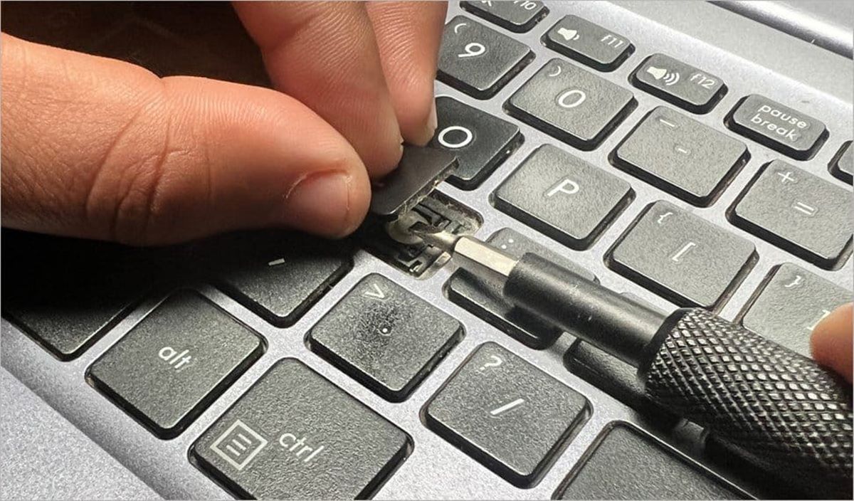 How To Fix A Sticky Key On A Laptop
