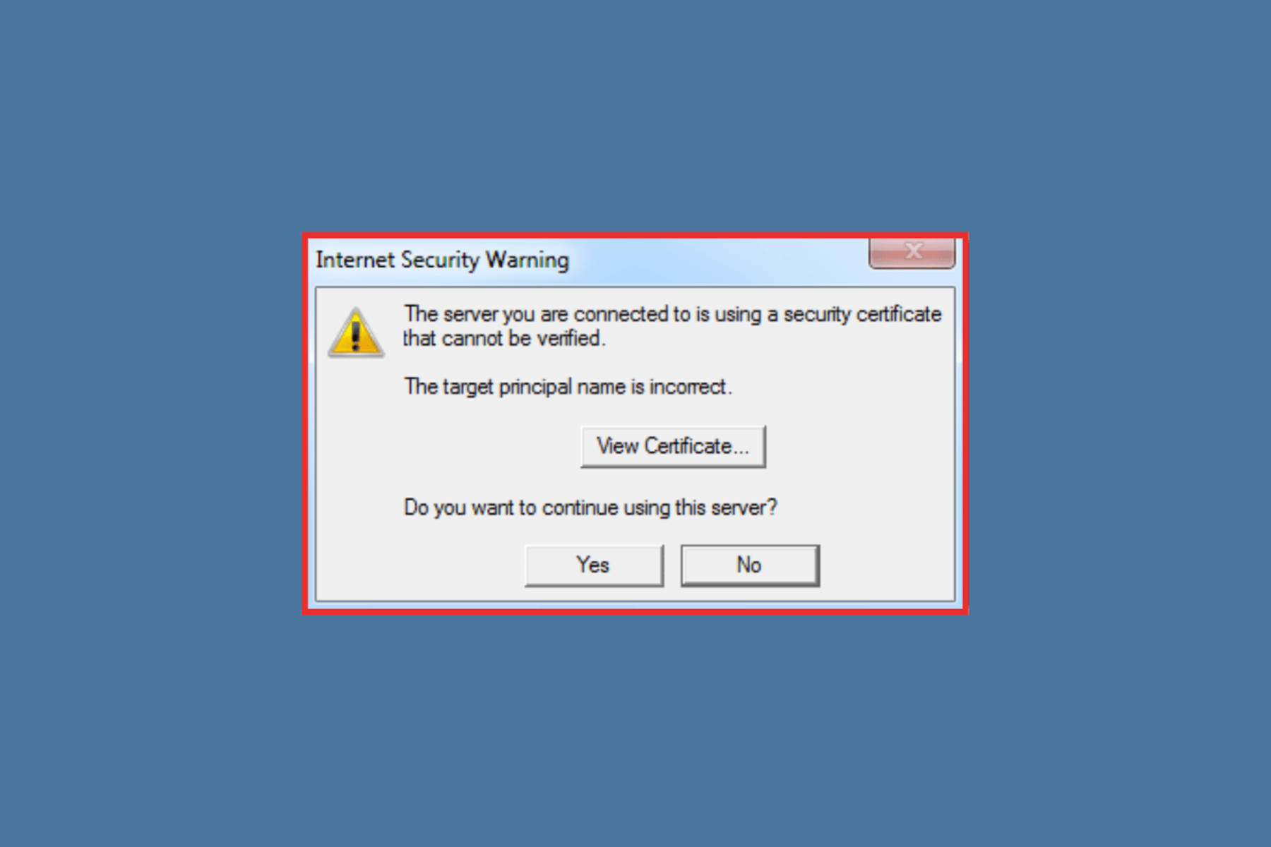 How To Fix Internet Security Certificates