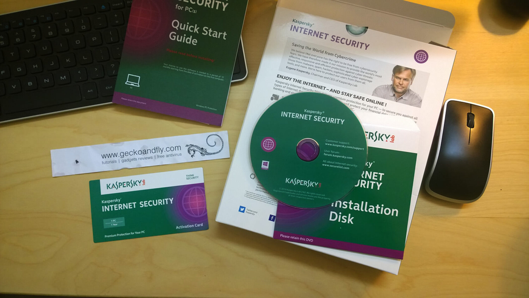 How To Install Kaspersky Internet Security With CD