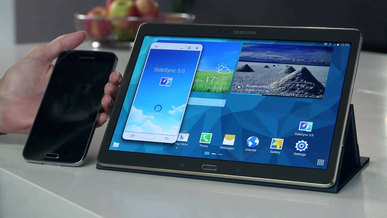 How To Link A Samsung Tablet To A Phone