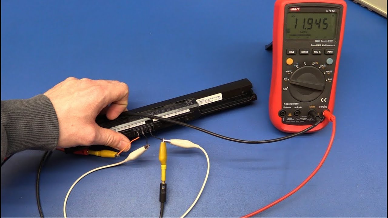 How To Manually Charge A Laptop Battery