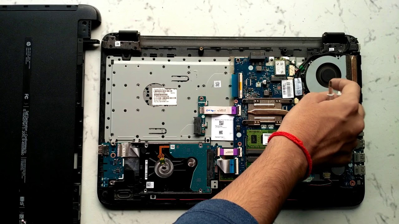 How To Open An HP Laptop
