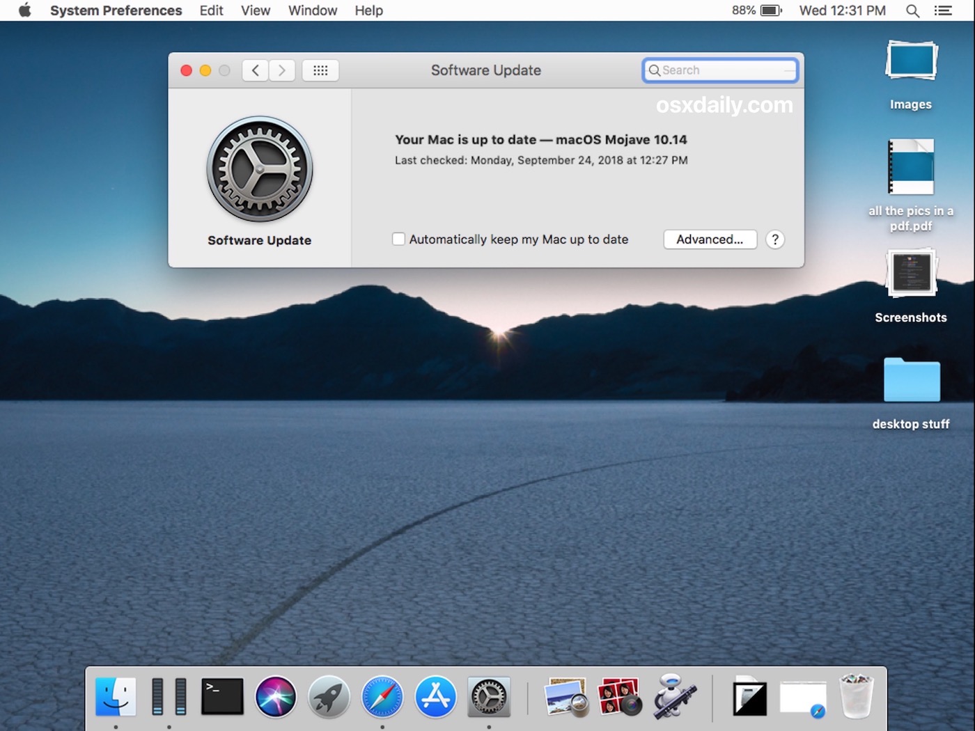 How To Perform A Software Update On Mac