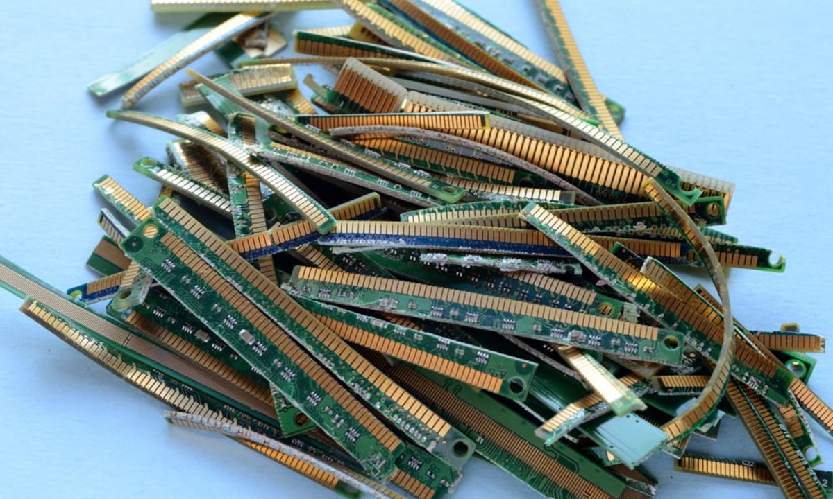 How To Refine Gold From Electronic Scrap