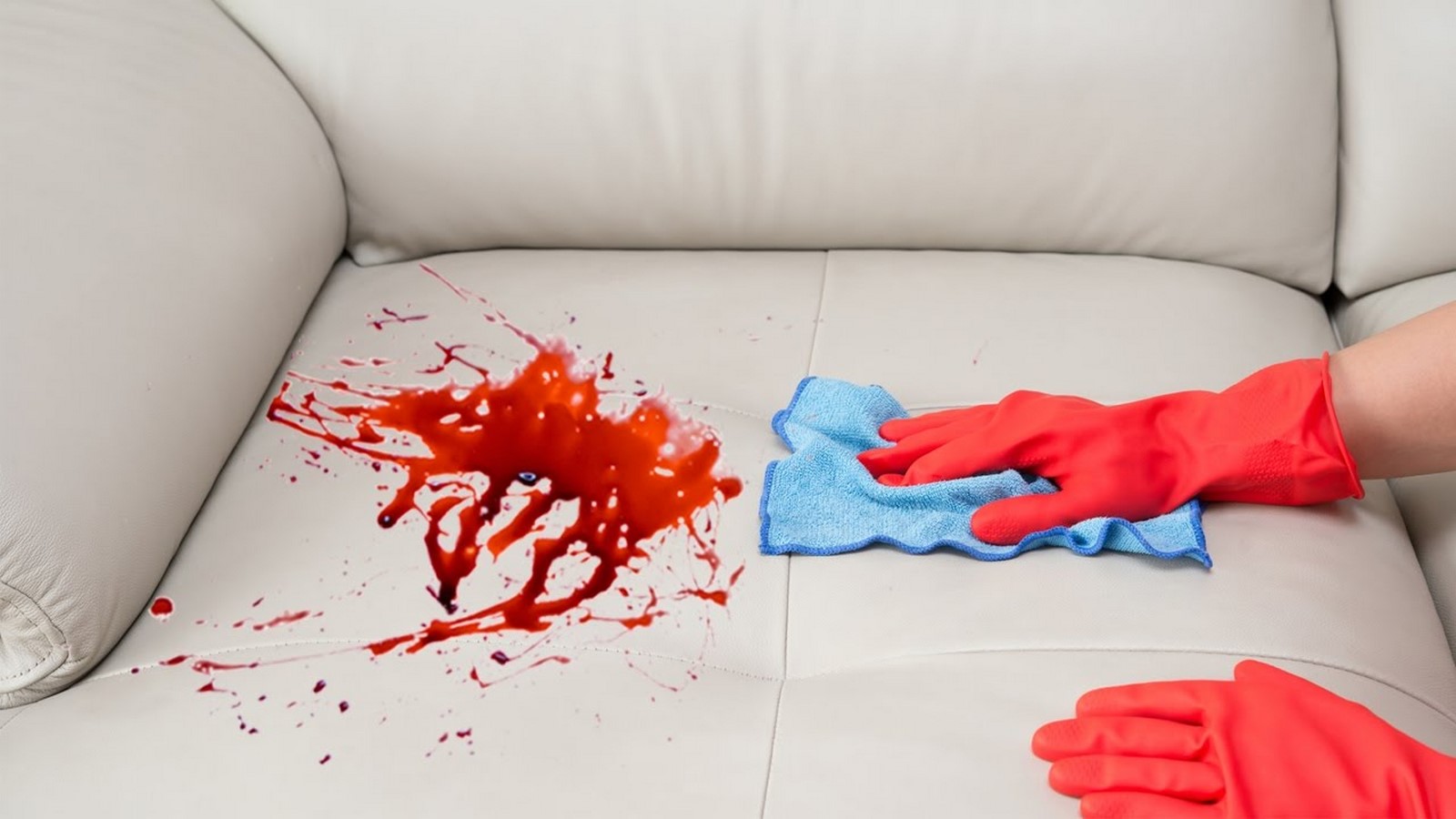 How To Remove Paint From Sofa