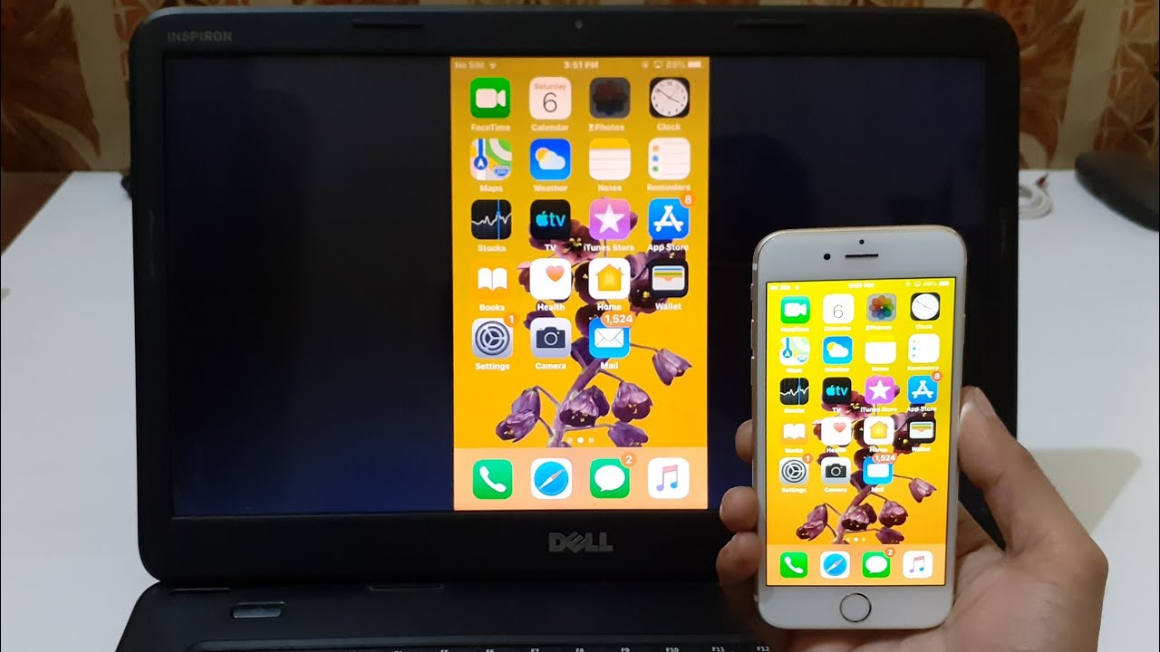 How To Screen Mirror An IPhone To Laptop